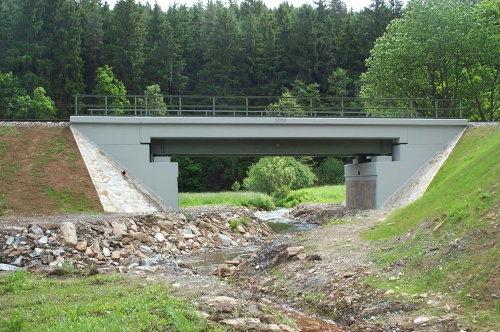 Rekonstrukce mostu u Bevnice